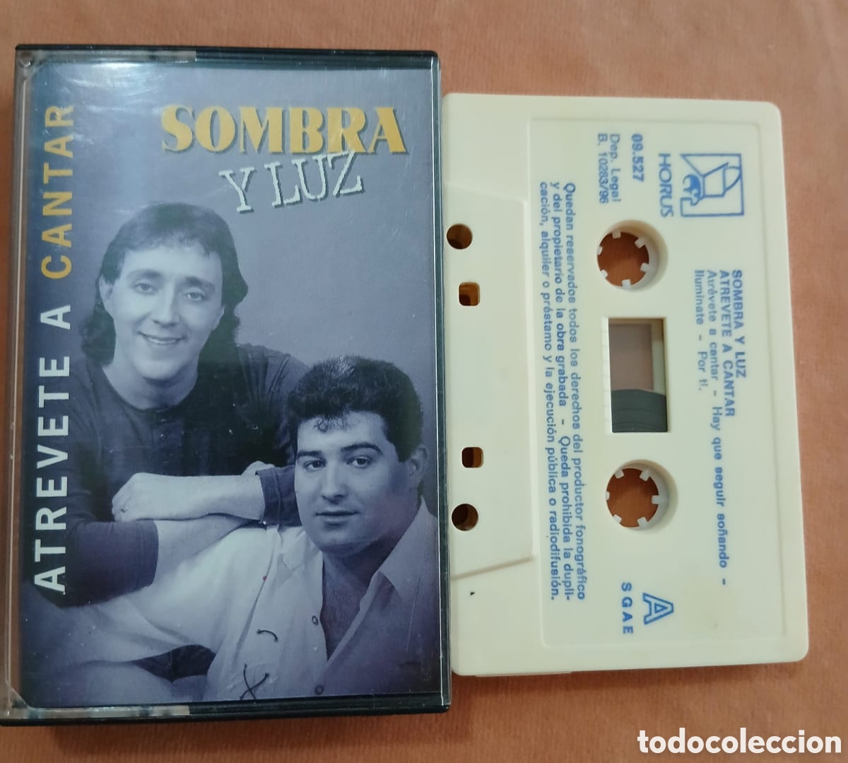 Casetes antiguos: SOMBRA Y LUZ &bull; Atr&eacute;vete a cantar &bull; CASETE