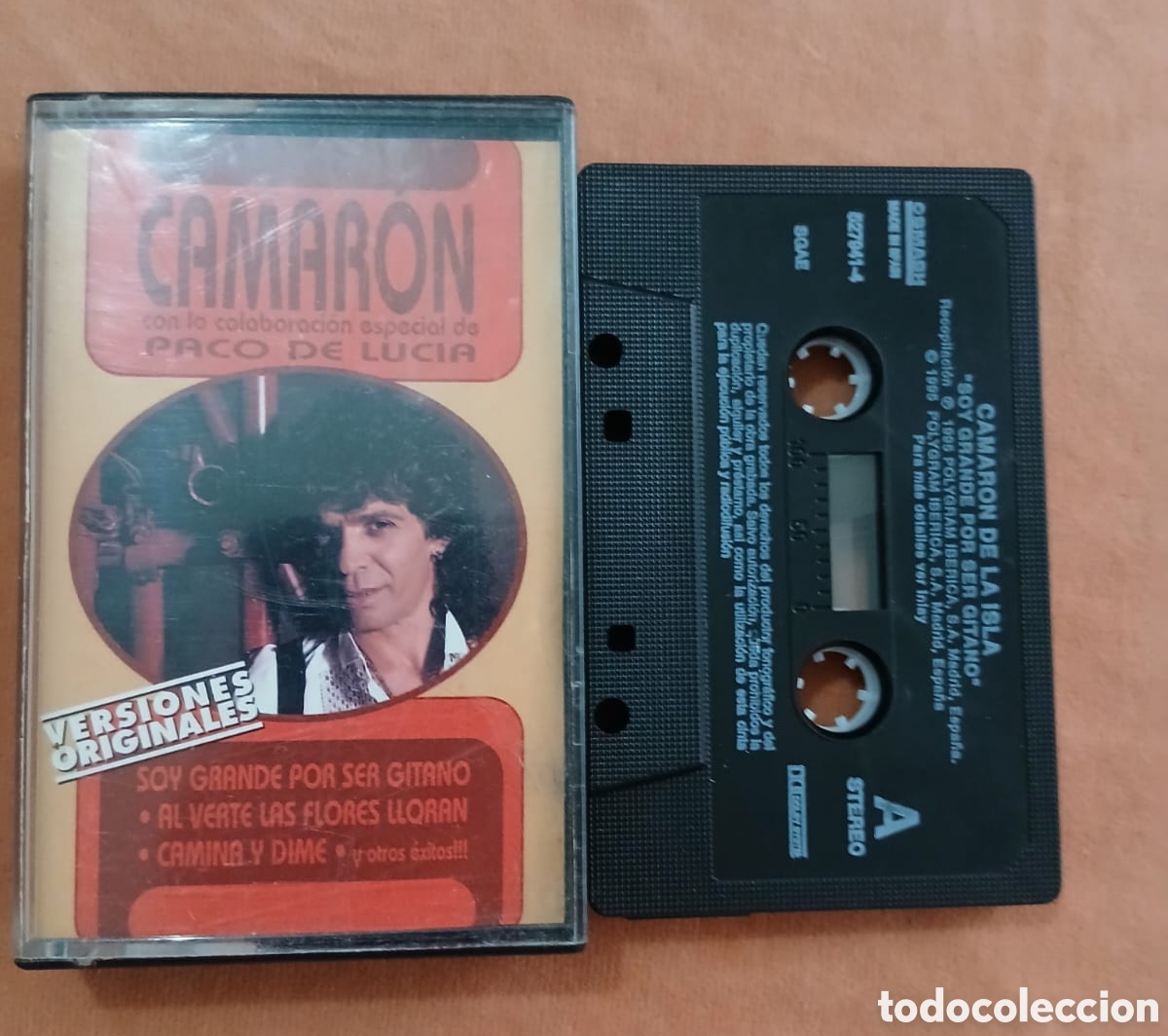 Casetes antiguos: CAMAR&Oacute;N DE LA ISLA CON PACO DE LUC&Iacute;A &bull; Soy Grande por Ser Gitano &bull; CASETE