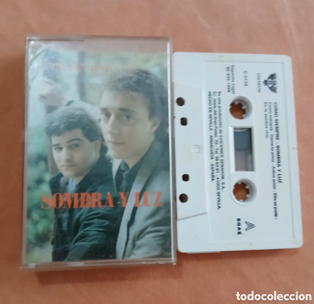 Casetes antiguos: SOMBRA Y LUZ &bull; Como siempre &bull; CASETE