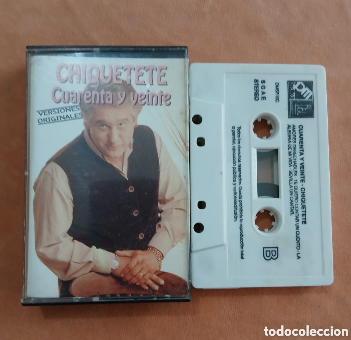 Casetes antiguos: CHIQUETETE &bull; Cuarenta y Veinte &bull; CASETE