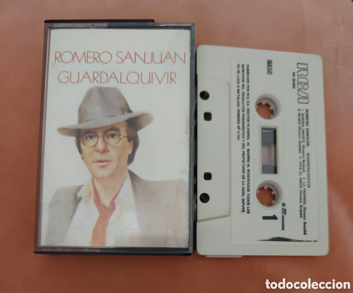 Casetes antiguos: ROMERO SAN JUAN - Guardalquivir - RCA - Casete