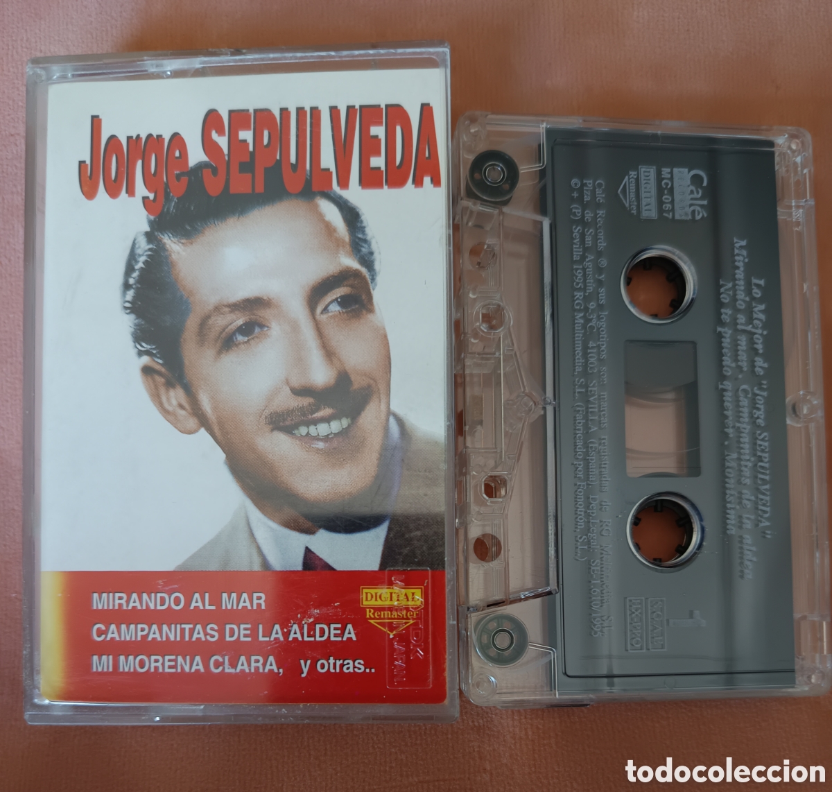 Casetes antiguos: JORGE SEP&Uacute;LVEDA - LO MEJOR DE JORGE SEP&Uacute;LVEDA - Casete