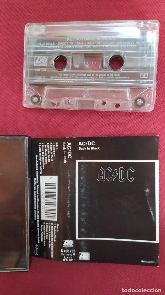 Casetes antiguos: casete AC DC Back in Black - Foto 1