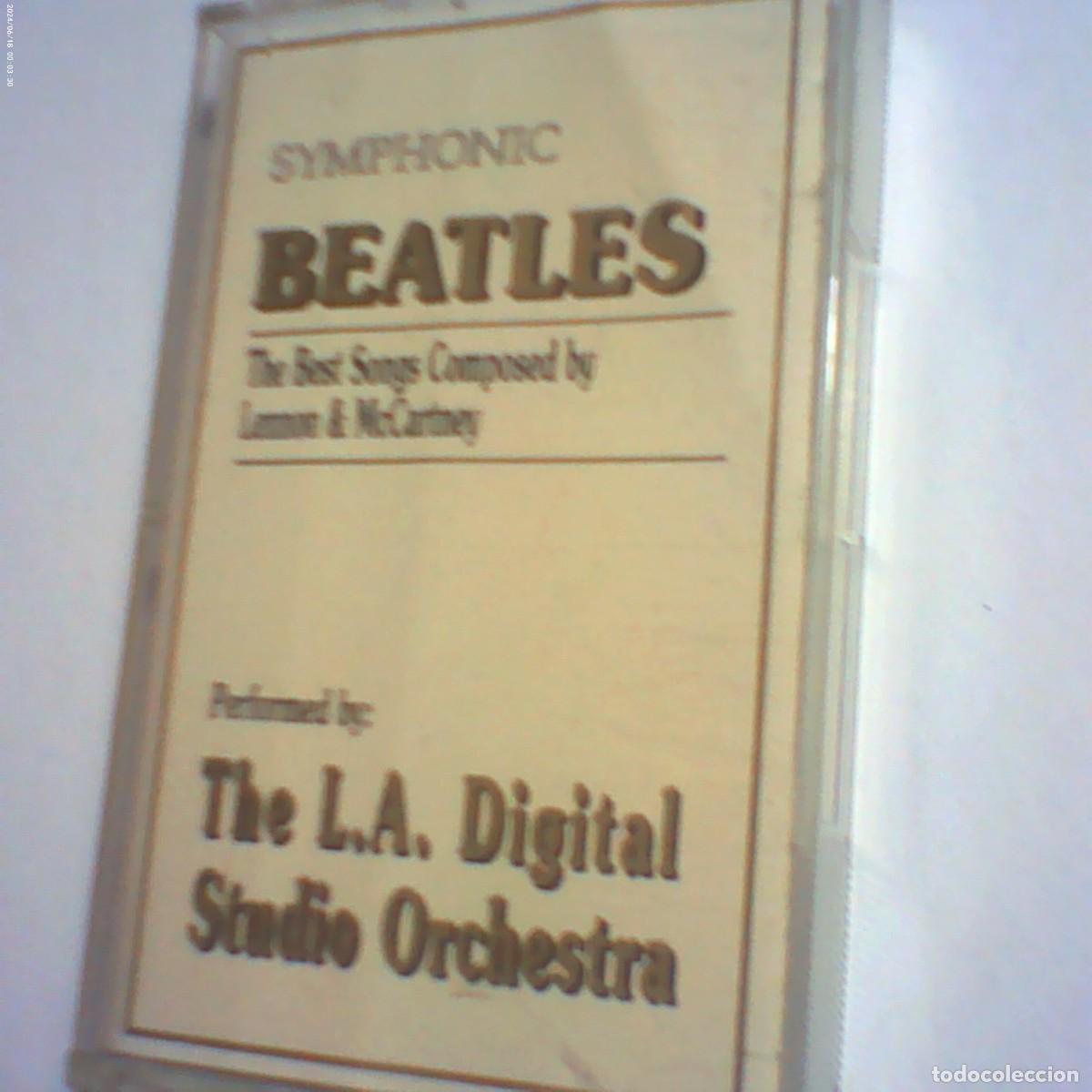 Casetes antiguos: cinta casete symphonyc beatles. l. a. digital studio orchestra. ecb 1996 spain. nunca tc (seminueva)