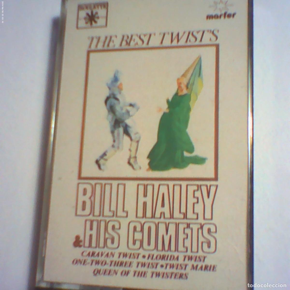 Casetes antiguos: cinta casete bill haley & his comets. the best twist. marfer 1981 spain (seminueva)