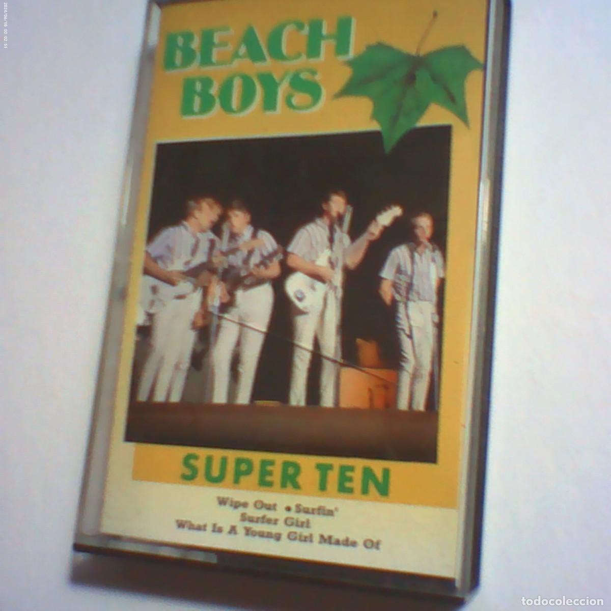Casetes antiguos: cinta casete beach boys. super ten. mcps holland. nunca tc (seminueva)