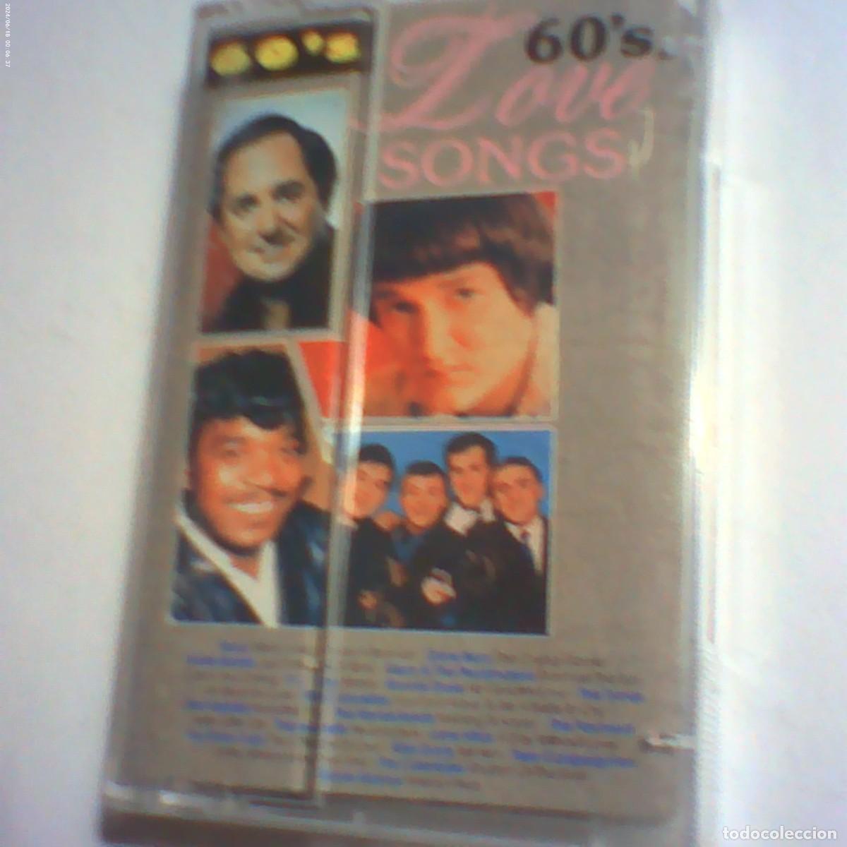 Casetes antiguos: cinta casete 60's love songs. wpmc UK (seminueva)