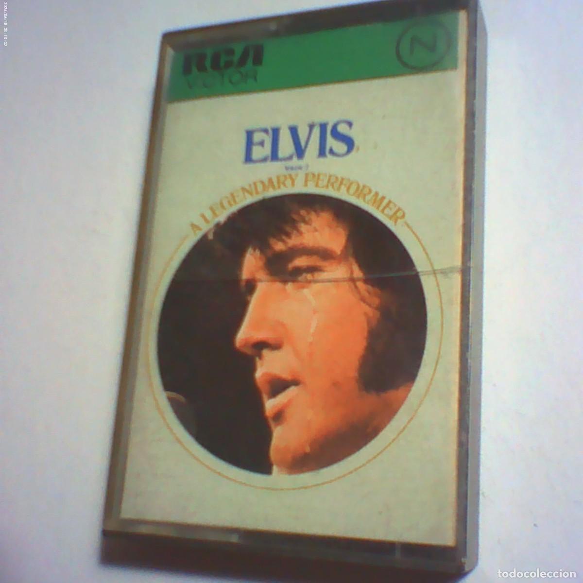 Casetes antiguos: cinta casete elvis a legendary performer. rca 1976 spain (seminueva)
