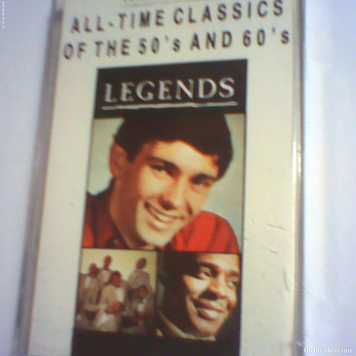 Casetes antiguos: cinta casete all time classics of the 50's and 60's. legends (seminueva)