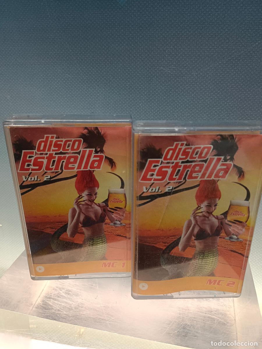 Casetes antiguos: dos casetes DISCO ESTRELLA VOL. 2.