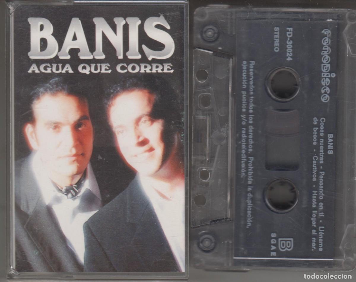 Casetes antiguos: Banis cassette Agua que corre 1995 Fonodisco Rumba Flamenco