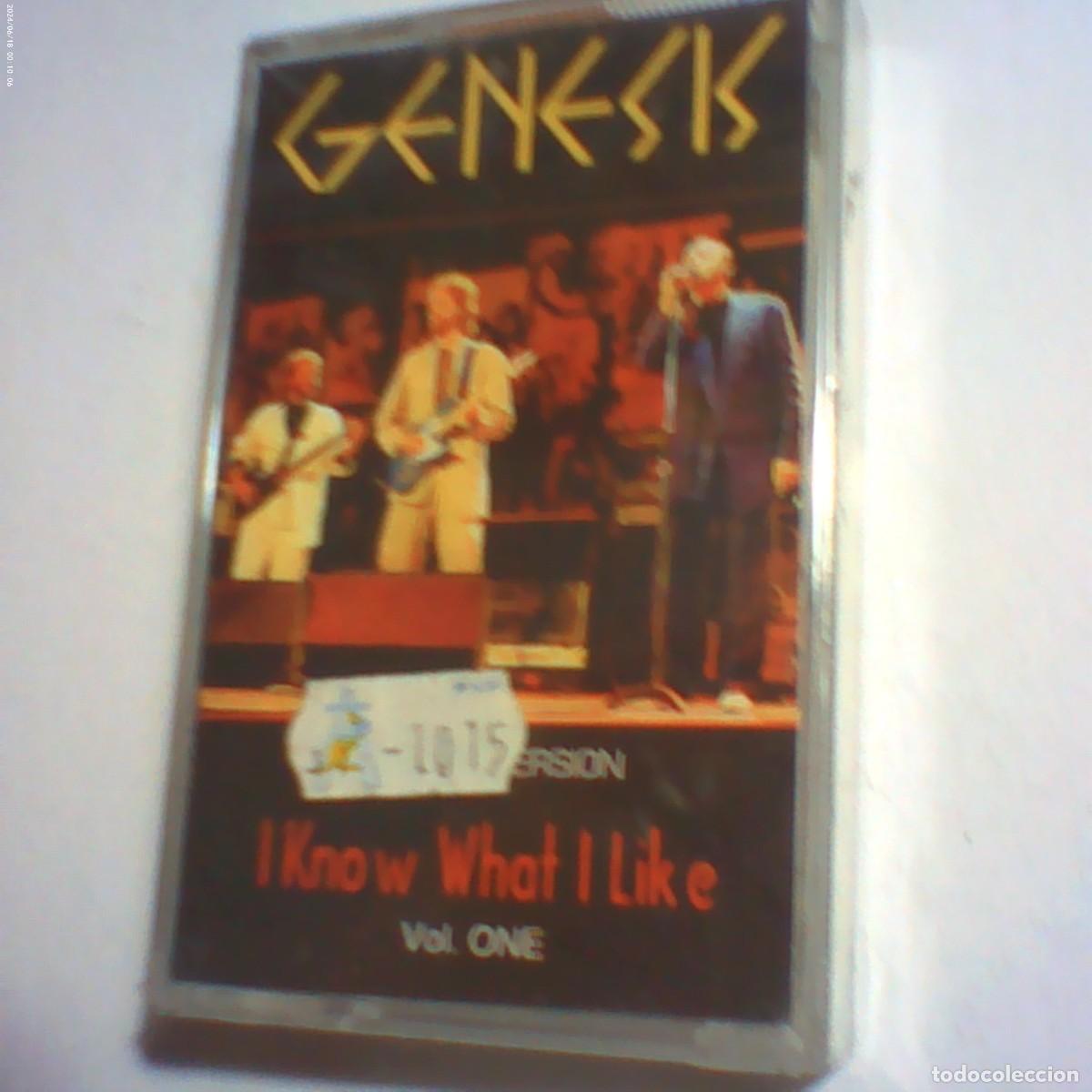 Casetes antiguos: cinta casete genesis. i know what i like. vol. one. (precintada)