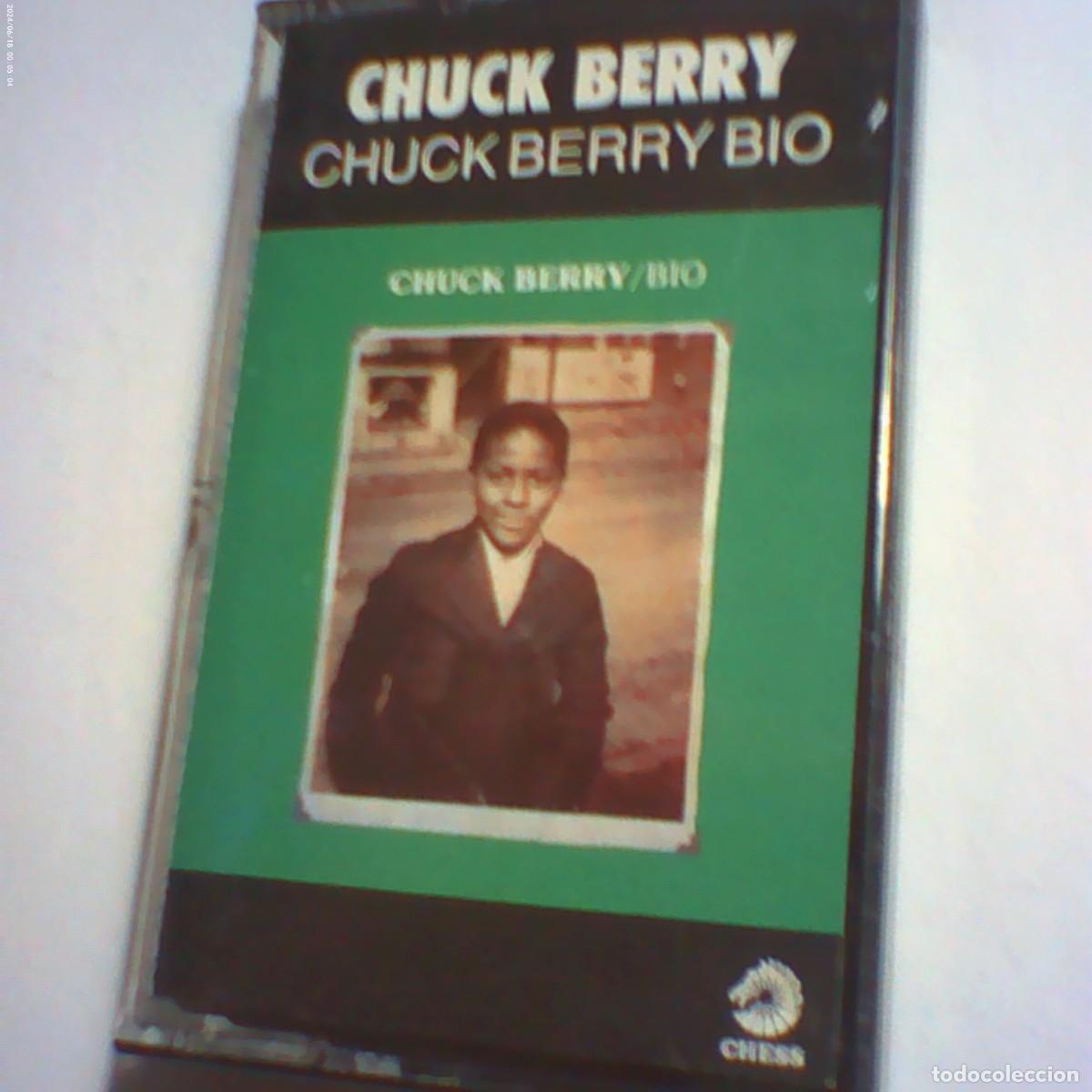 Casetes antiguos: cinta casete chuck berry. chuck berry bio. chess 1988 italy. nunca tc (seminueva)