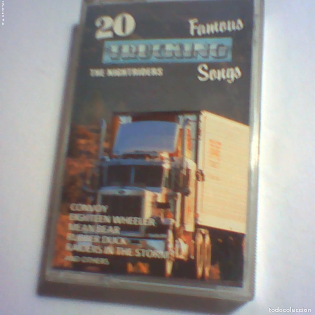 Casetes antiguos: cinta casete 20 famous trucking the nightriders songs. point 1990 holland. nunca tc (seminueva)
