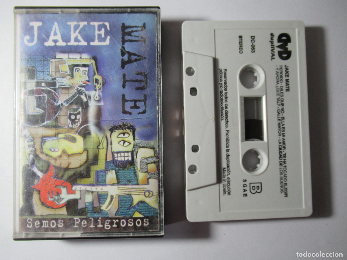 Casetes antiguos: JAKE MATE - SEMOS PELIGROSOS - CASSETTE - Foto 1