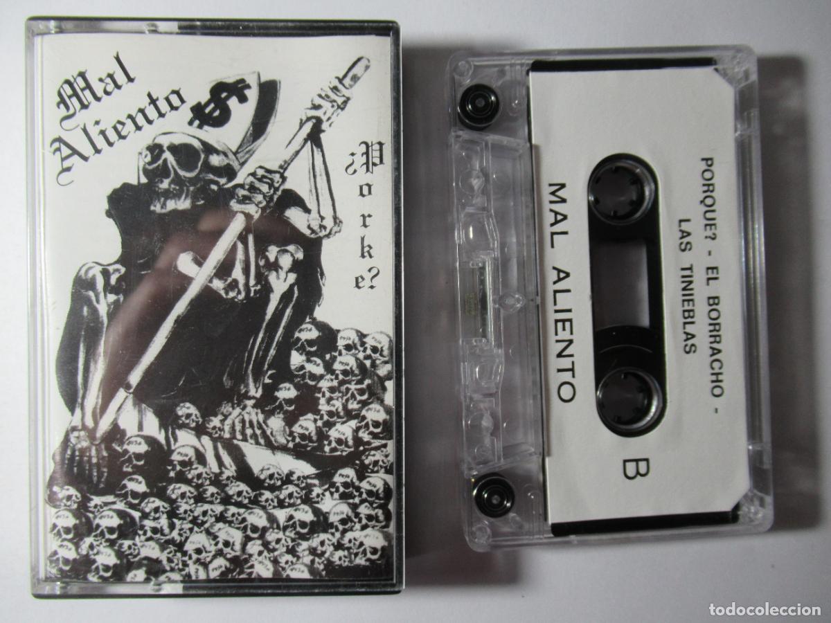 Old Cassettes: MAL ALIENTO - &iquest;PORKE? - MAQUETA CASSETTE PUNK - 1995