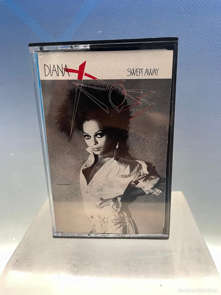 Casetes antiguos: Casete Diana Ross swept away