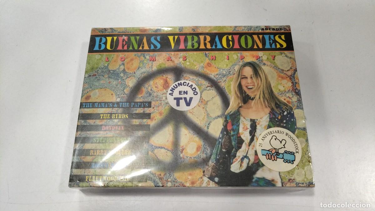 Casetes antiguos: 0526-CASSETTE DOBLE -BUENAS VIBRACIONES- PRECINTADO