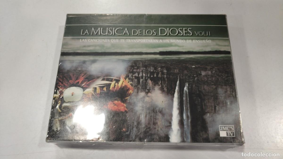 Casetes antiguos: 0526-CASSETTE DOBLE -LA MUSICA DE LOS DIOSES VOLII- PRECINTADO