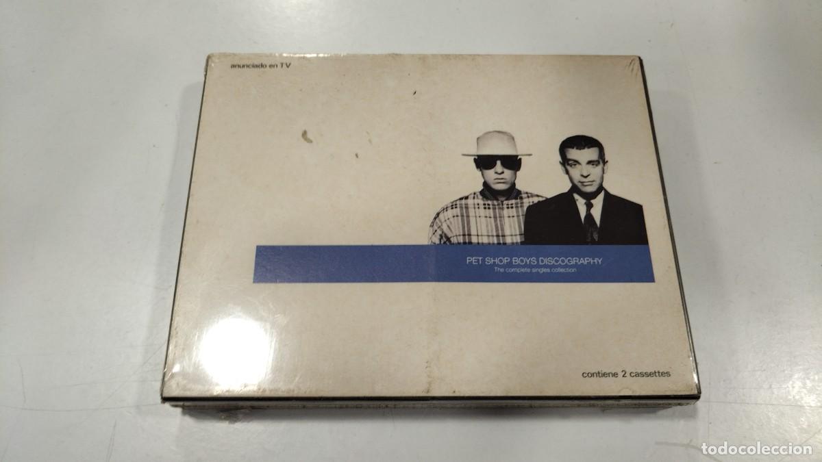Casetes antiguos: 0526-CASSETTE DOBLE -PET SHOP BOYS DISCOGRAPHY - PRECINTADO