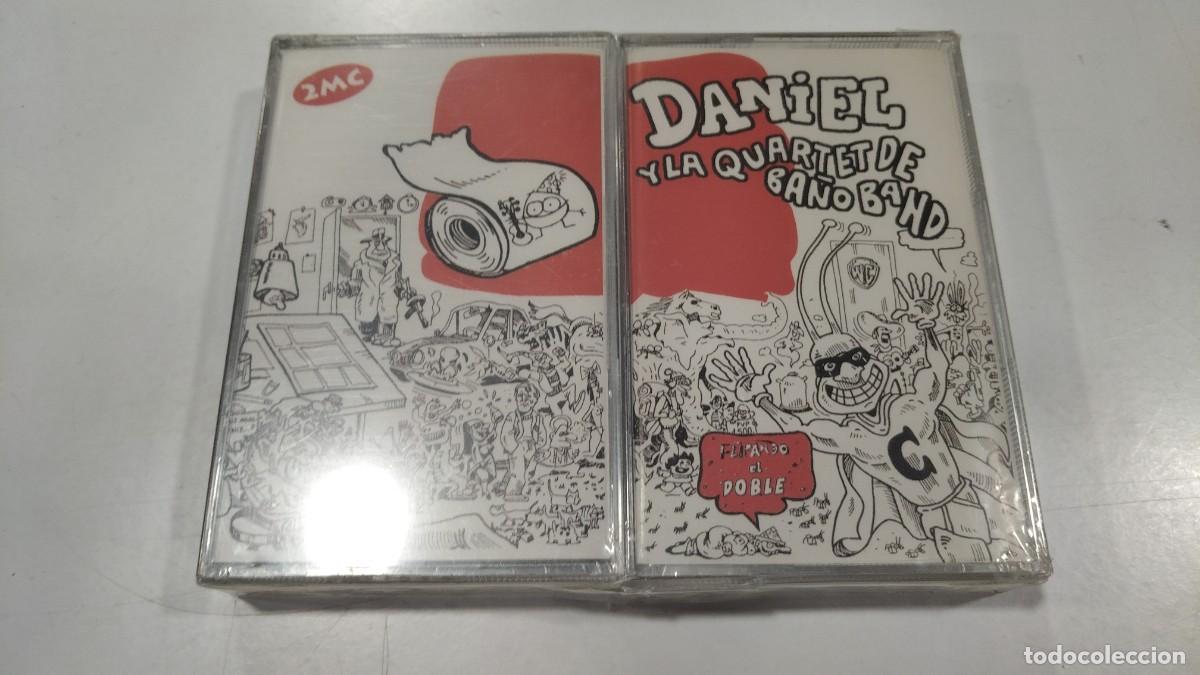 Casetes antiguos: 0526-CASSETTE DOBLE -DANIEL Y LA QUARTET DE BA&Ntilde;O BAND- PRECINTADO