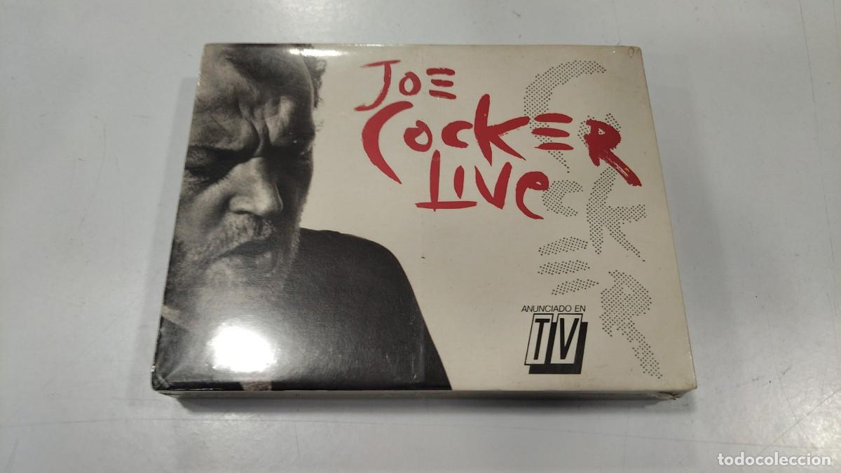 Casetes antiguos: 0526-CASSETTE DOBLE -JOE COCKER LIVE- PRECINTADO - Foto 1