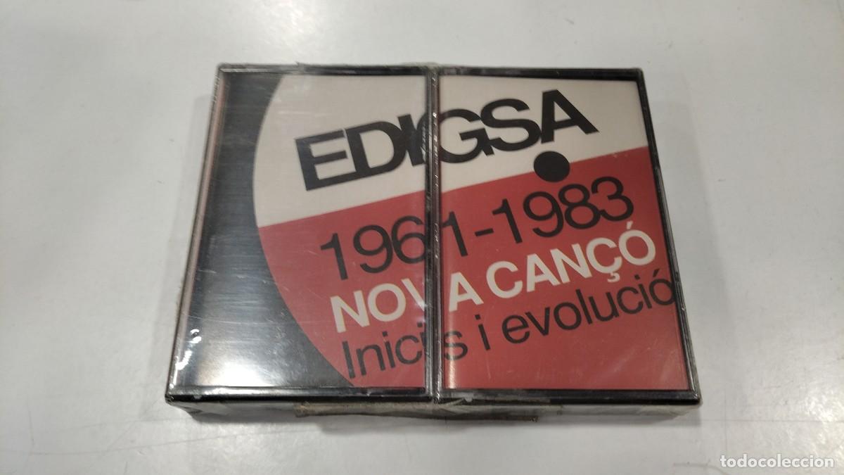 Casetes antiguos: 0526-CASSETTE DOBLE -EDIGSA 1961-1983- PRECINTADO