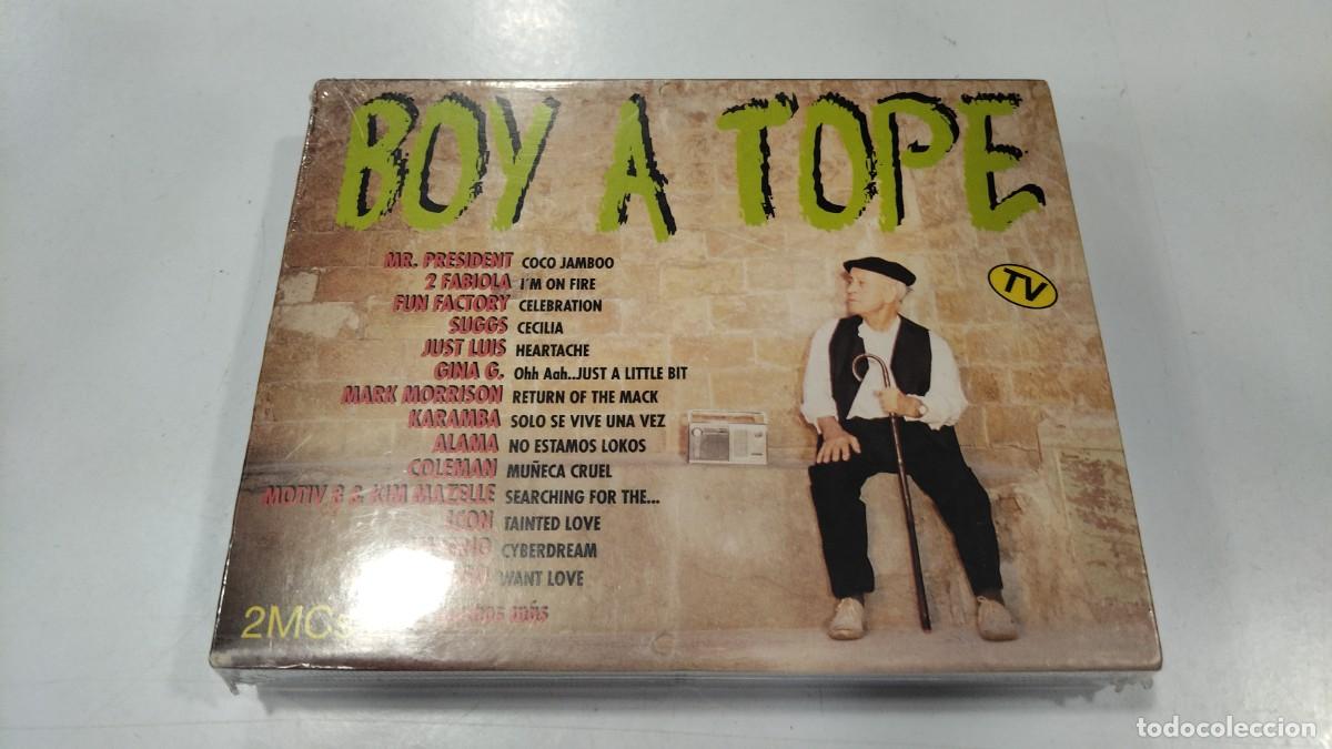 Casetes antiguos: 0526-CASSETTE DOBLE -BOY A TOPE - PRECINTADO
