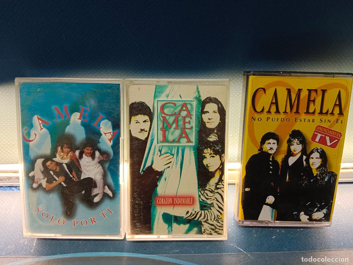 Casetes antiguos: Lote 3 casetes, cassette, CAMELA