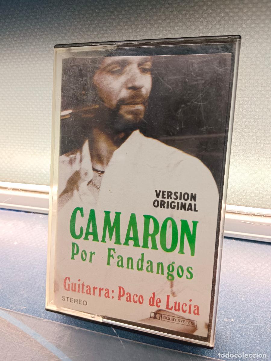 Casetes antiguos: casete CAMARON POR FANDANGOS GUITARRA PACO DE LUCIA 1989