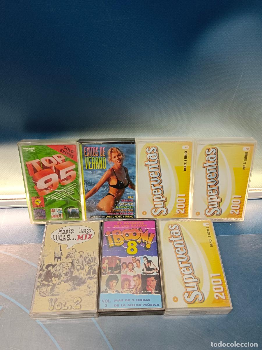 Casetes antiguos: 7 casetes recopilatorios, exitos y superventas - Foto 1