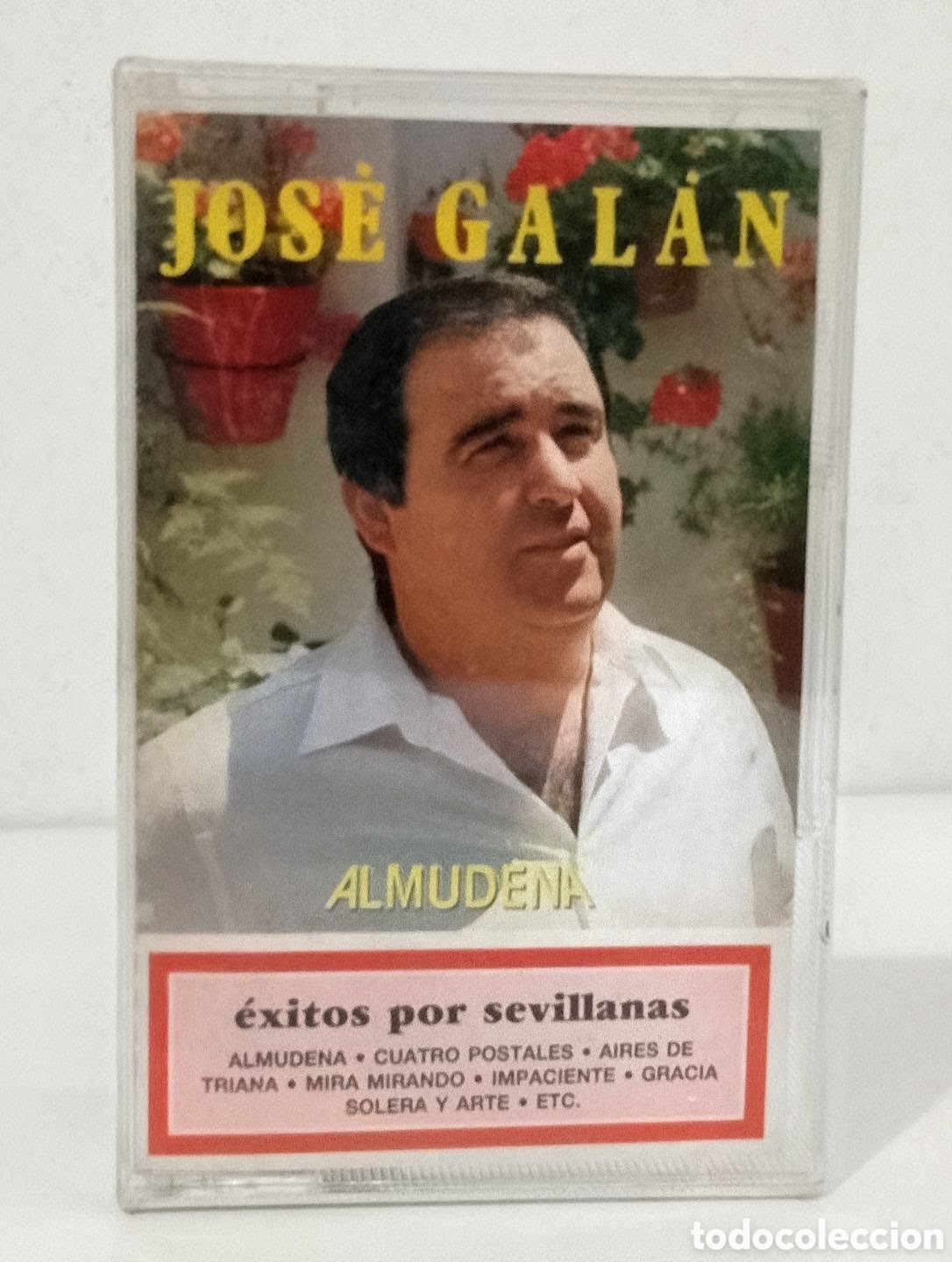Casetes antiguos: JOSE GAL&Aacute;N - ALMUDENA - EXITOS POR SEVILLANAS / CASSETTE PRECINTADO