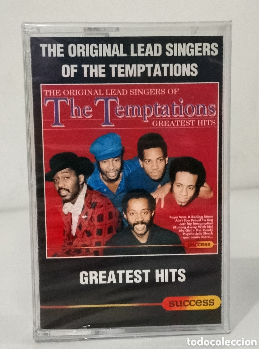 Casetes antiguos: THE TEMPTATIONS - GREATEST HITS CASSETTE PRECINTADO