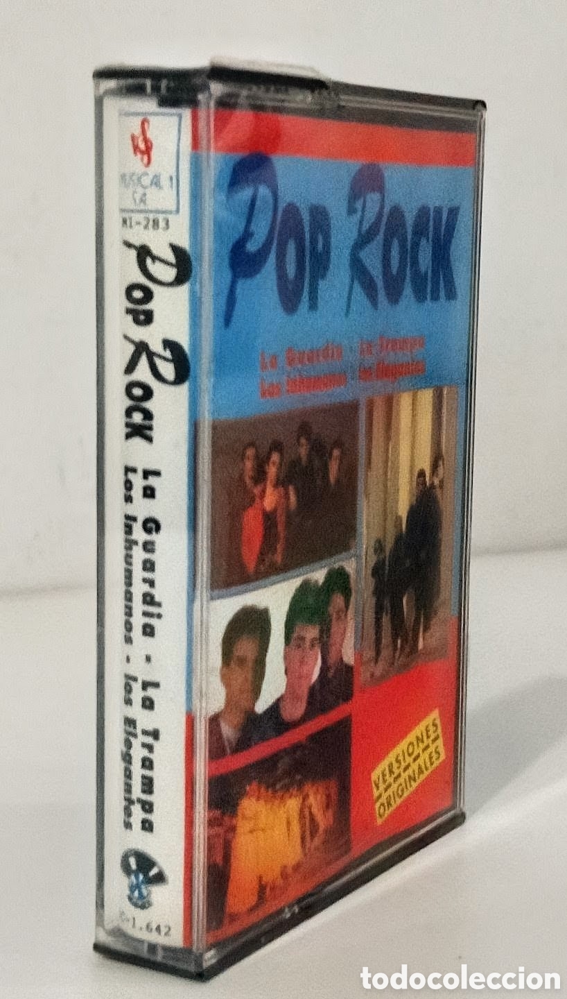 Casetes antiguos: POP ROCK - VERSIONES ORIGINALES CASSETTE PRECINTADO - Foto 2