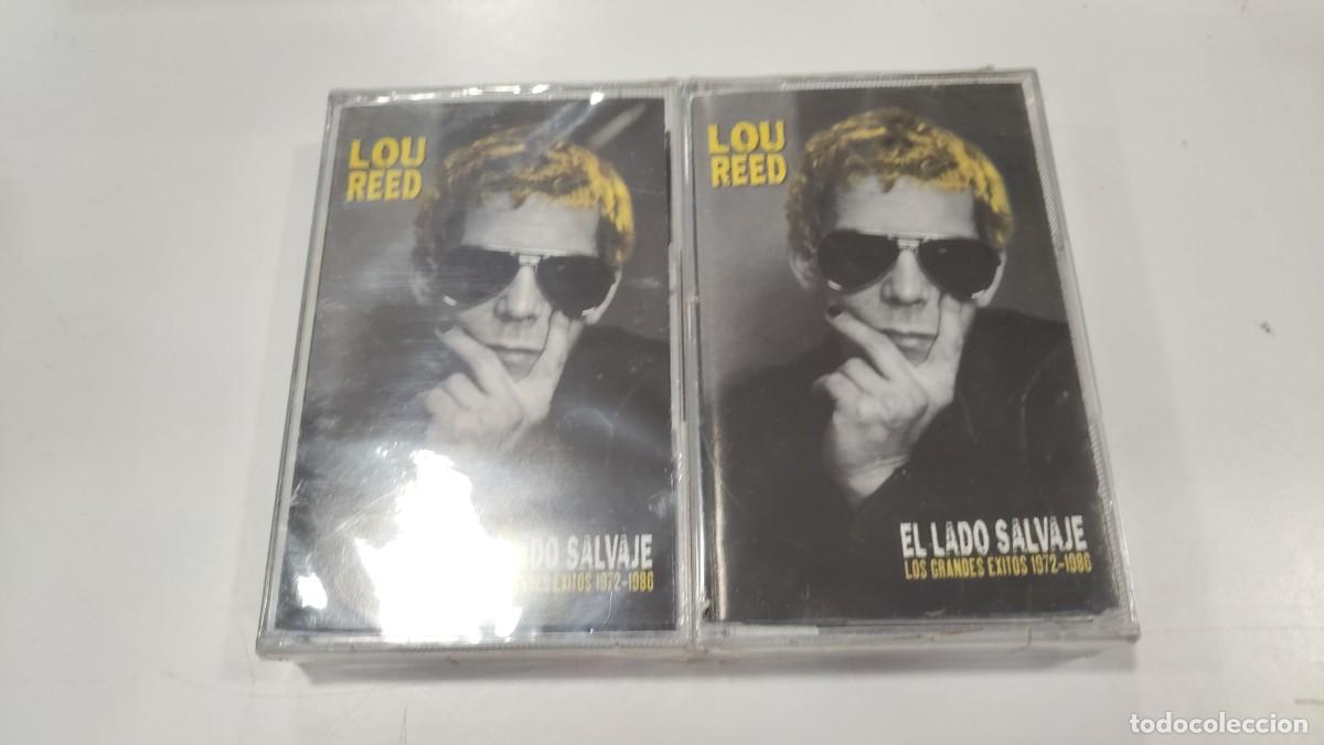Casetes antiguos: 0526-CASSETTE DOBLE -LOU REED EL LADO SALVAJE- PRECINTADO