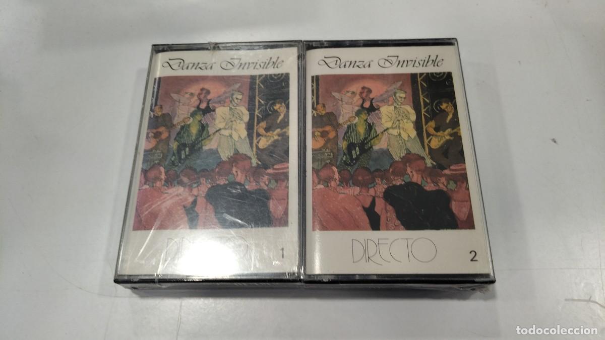 Casetes antiguos: 0526-CASSETTE DOBLE -DANZA INVISIBLE DIRECTO- PRECINTADO