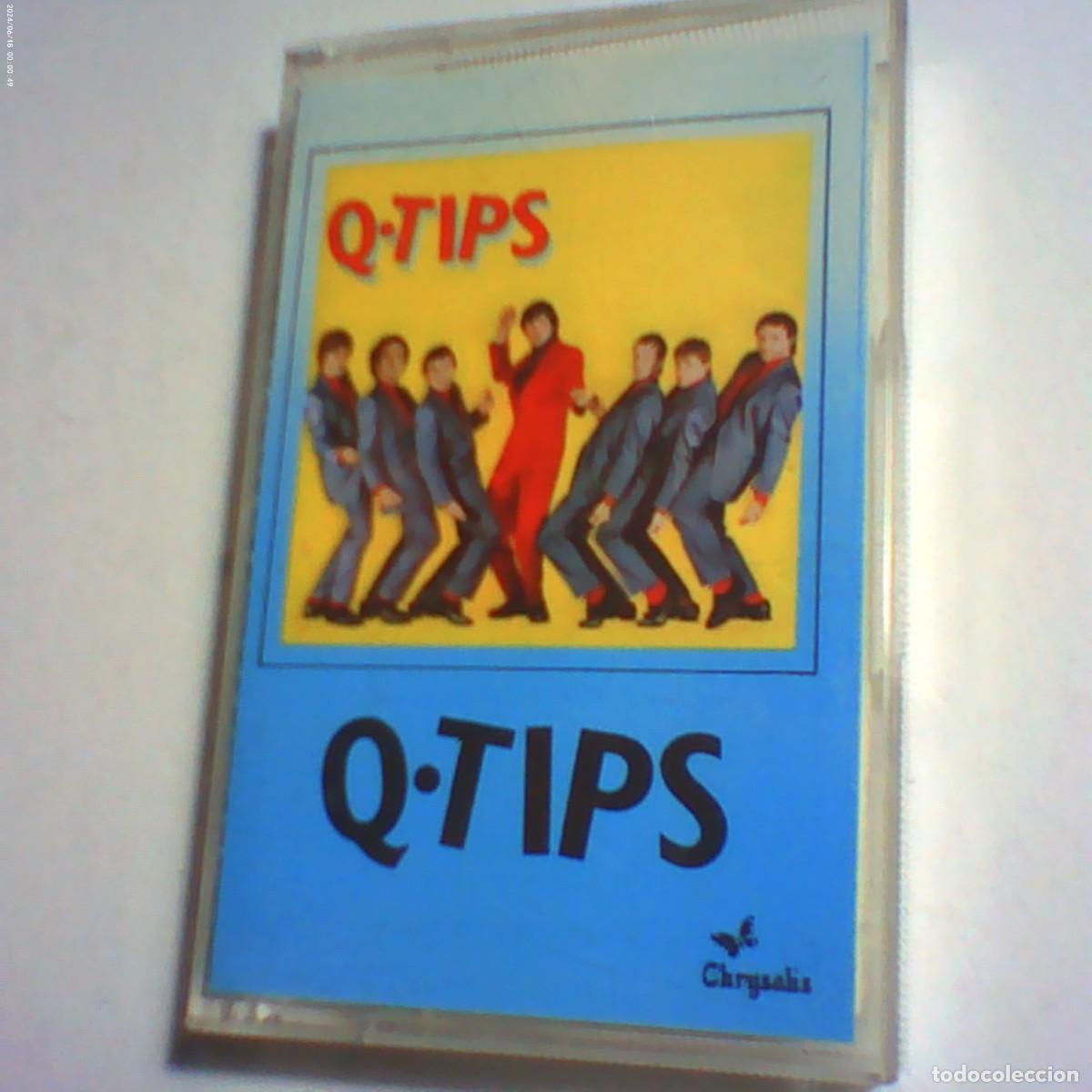 Casetes antiguos: cinta casete q.tips. chrysalis 1986 spain. nunca en tc (seminueva)