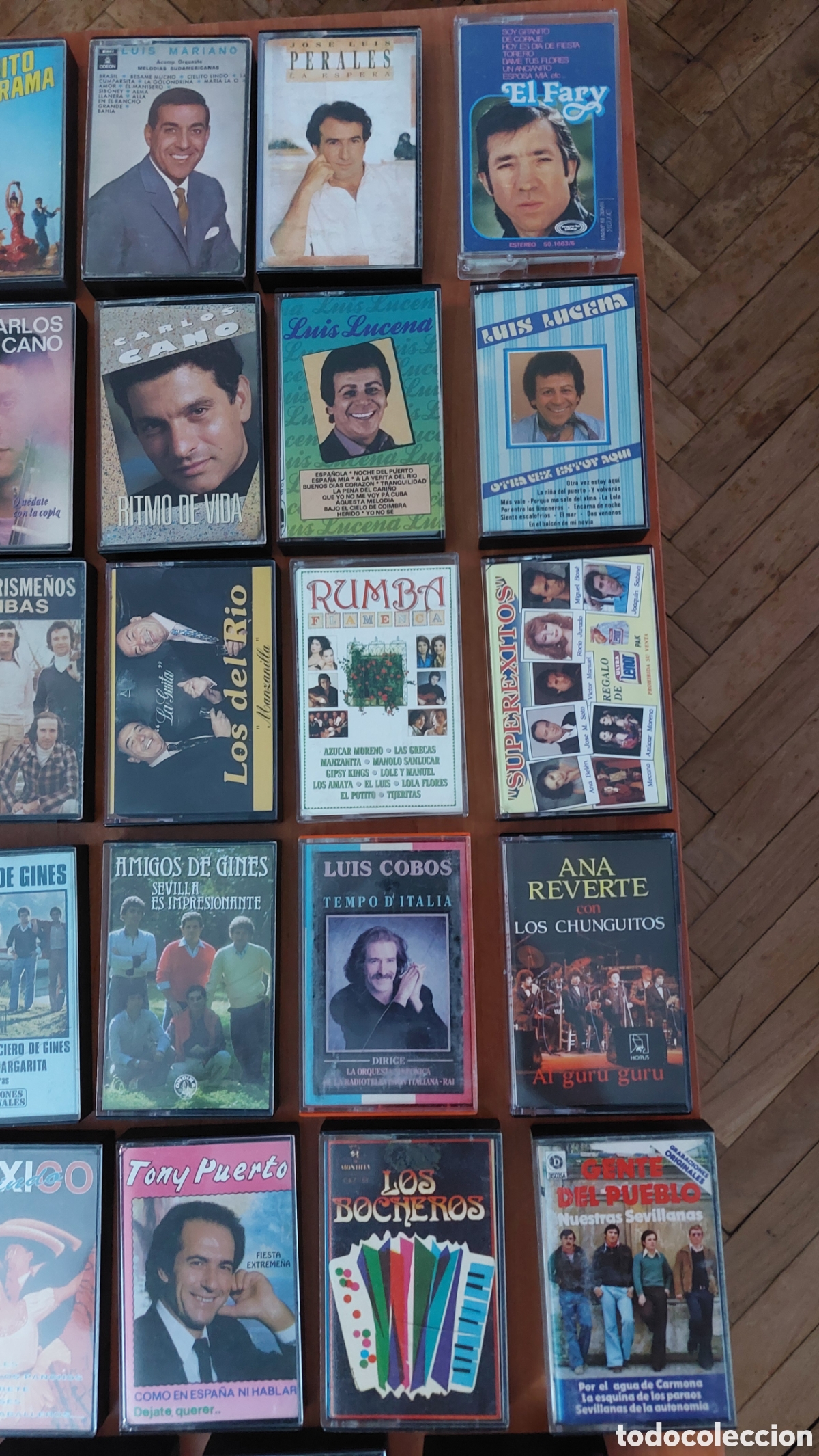 Casetes antiguos: LOTE DE 45 CINTAS DE CASSETTE VINTAGE - Foto 3