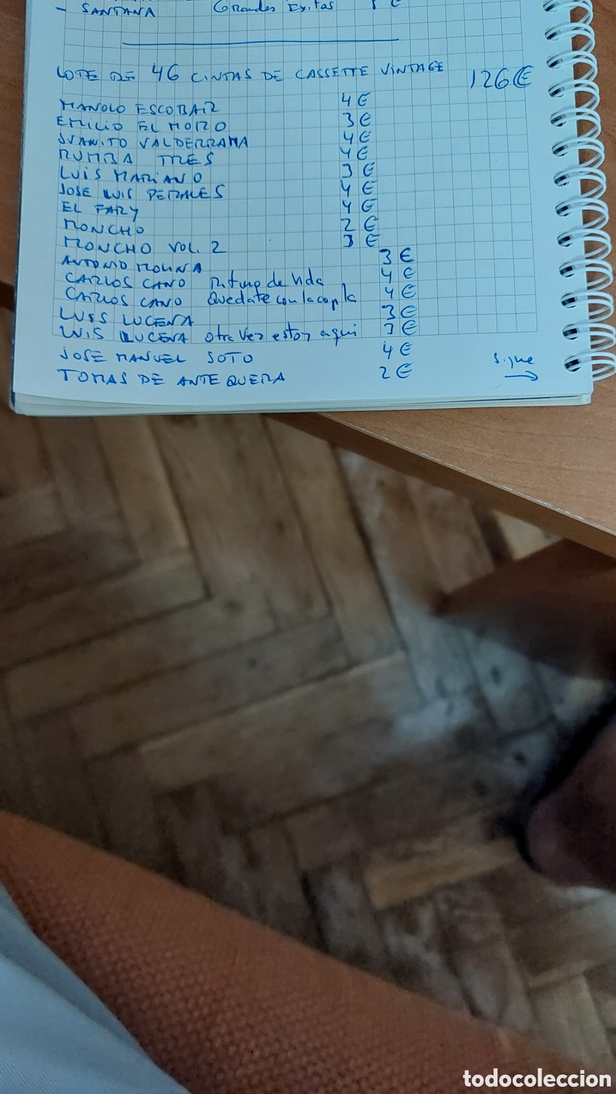 Casetes antiguos: LOTE DE 45 CINTAS DE CASSETTE VINTAGE - Foto 6
