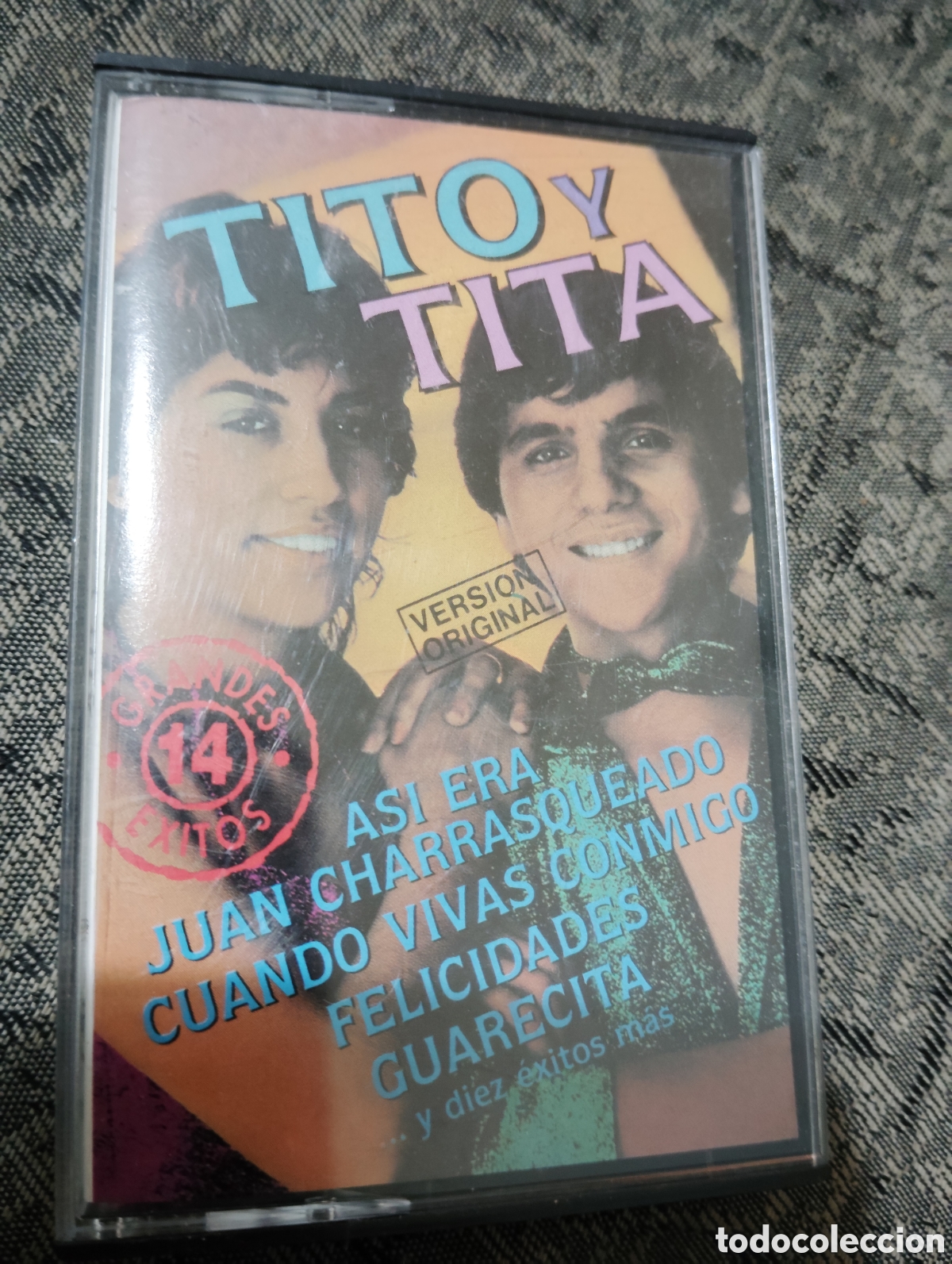 Casetes antiguos: TITO Y TITA - CUANDO VIVAS CONMIGO , 1981 .