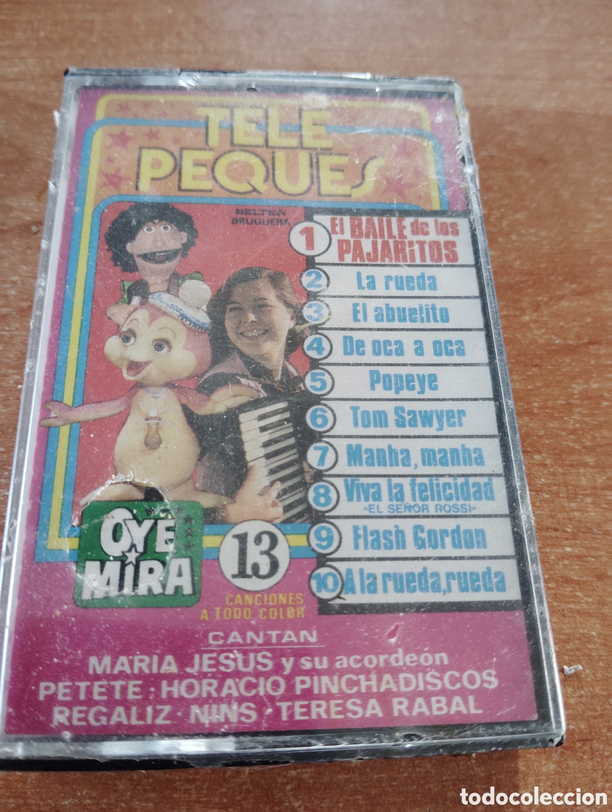 Casetes antiguos: TELE PEQUES NUMERO 13 , 1981 / CASETE NUEVA Y PRECINTADA.