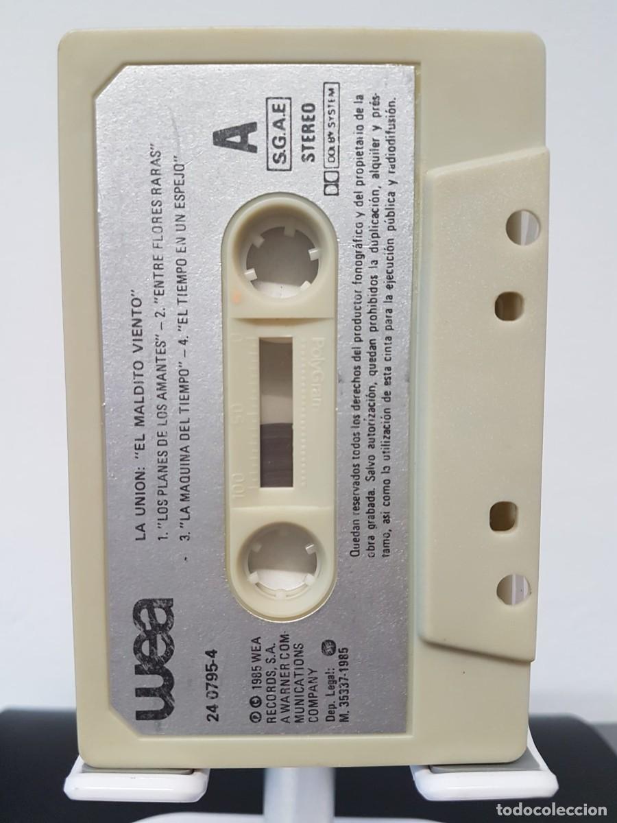 Casetes antiguos: La Uni&oacute;n - Maldito Viento (Cassette) - Foto 3