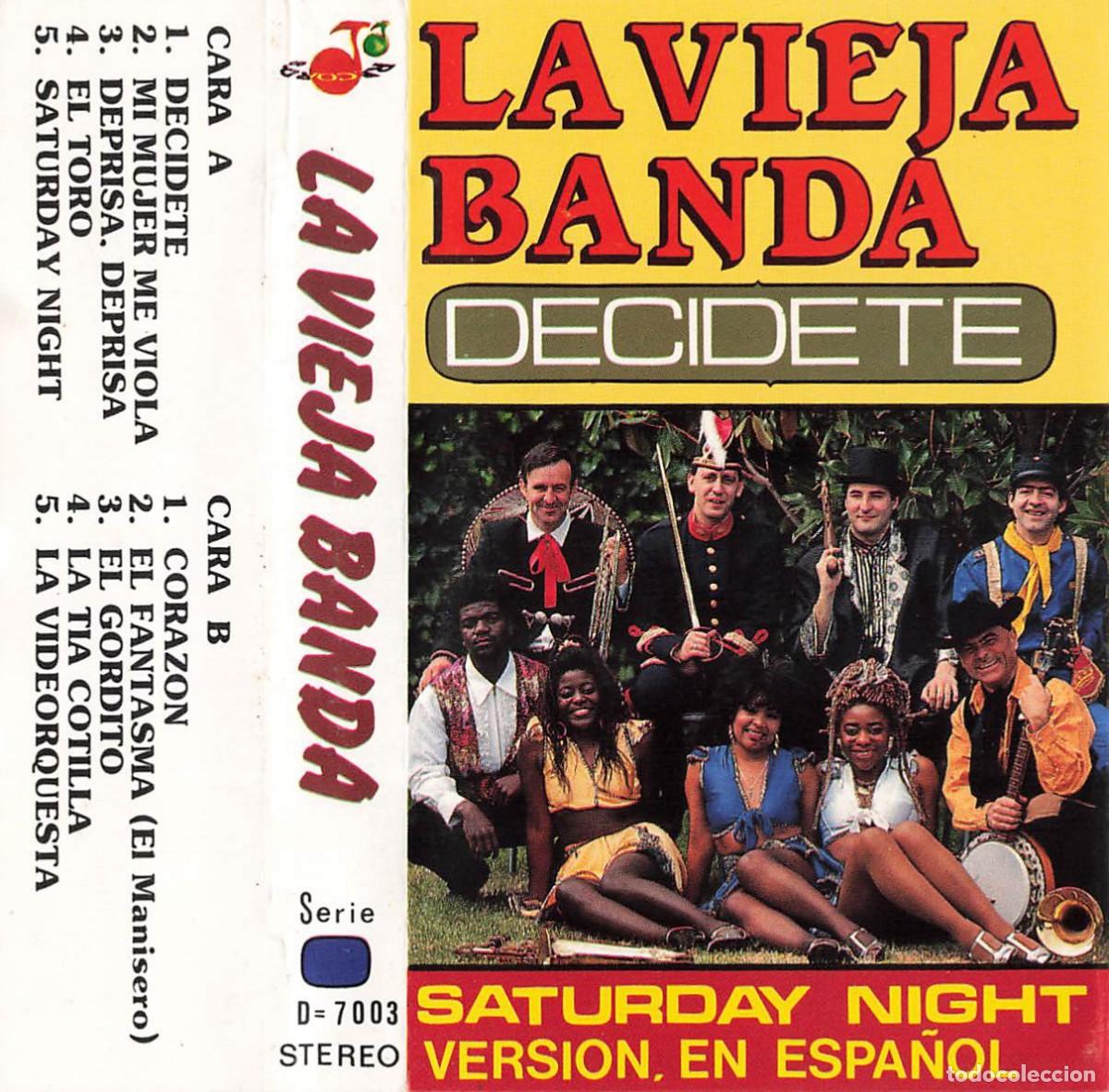 Casetes antiguos: La Vieja Banda - Dec&iacute;dete (Cassette)