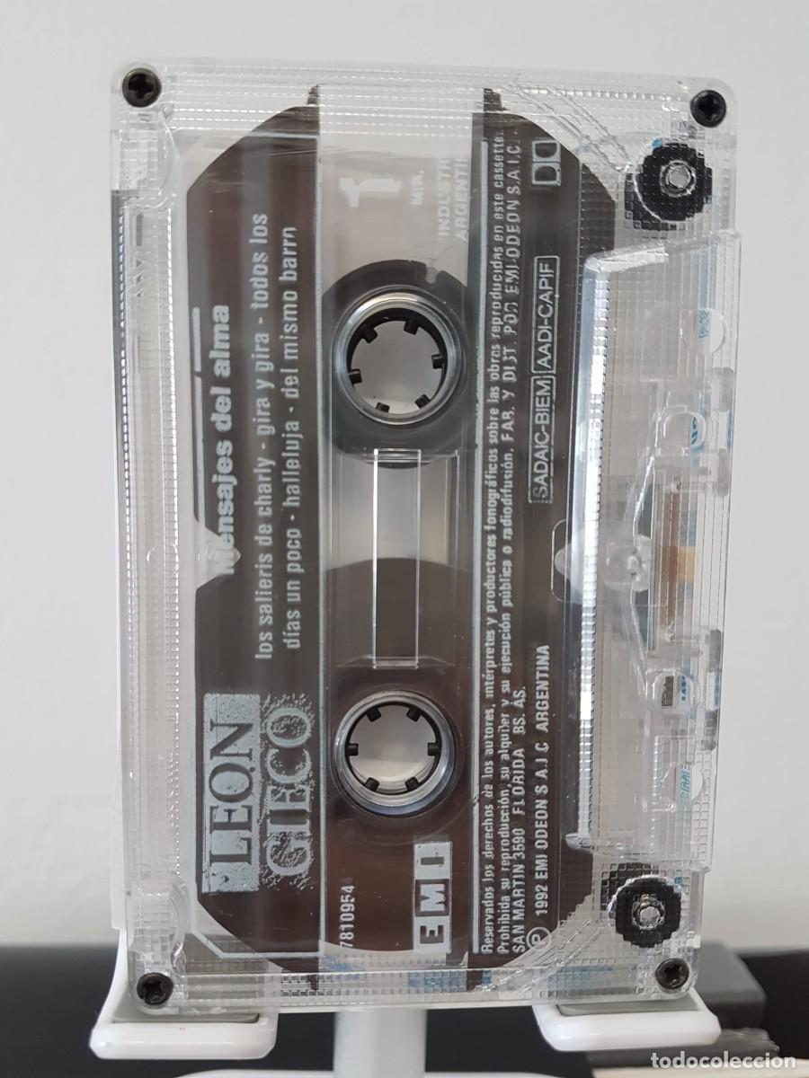 Casetes antiguos: Leon Gieco - Mensajes Del Alma (Cassette) - Foto 3