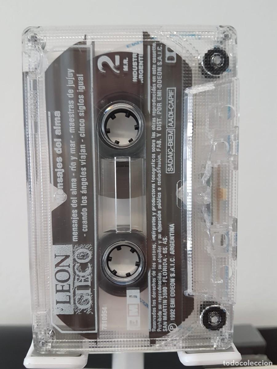 Casetes antiguos: Leon Gieco - Mensajes Del Alma (Cassette) - Foto 4