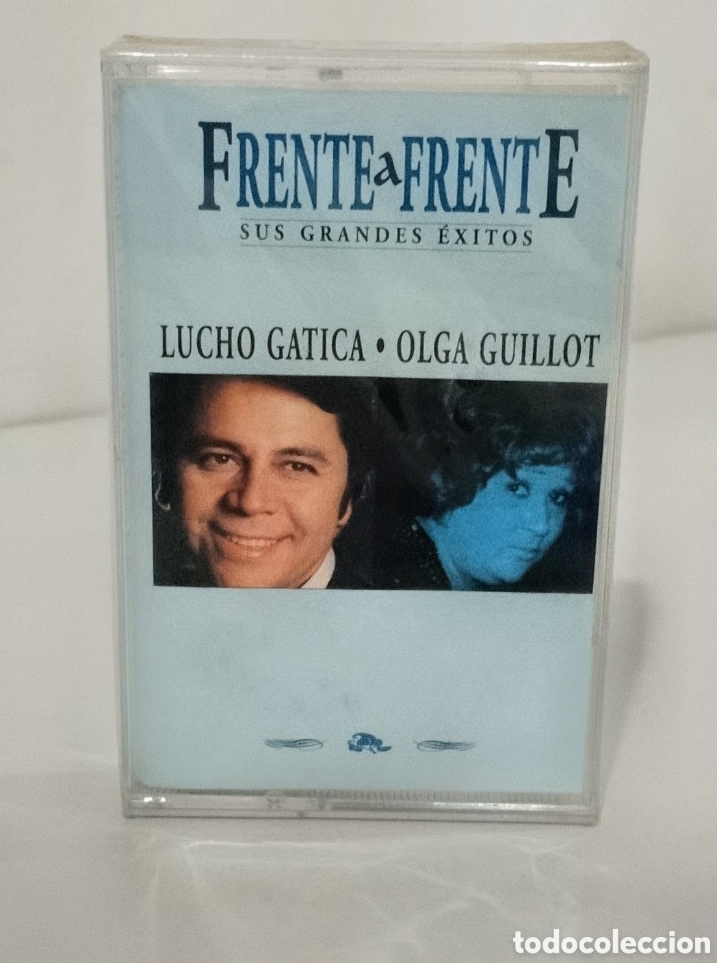 Casetes antiguos: FRENTE A FRENTE - LUCHO GATICA & OLGA GUILLOT - CASSETTE PRECINTADO