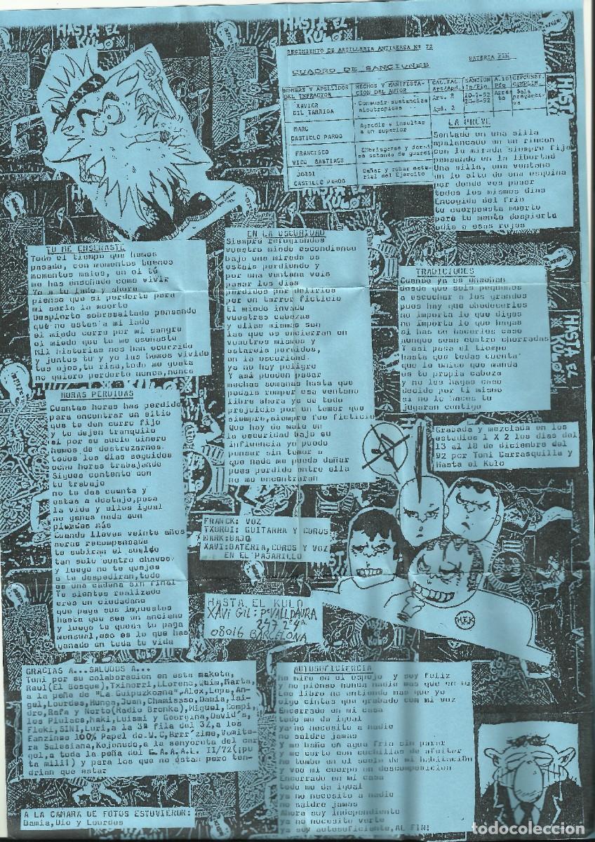 Casetes antiguos: HASTA EL KULO Maketa 1992 - Foto 3