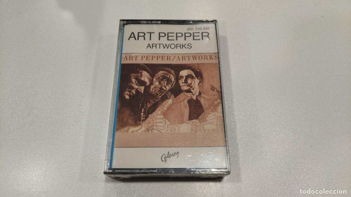 Casetes antiguos: 0526-CASSETTE -ART PEPPER ARTWORKS- PRECINTADO