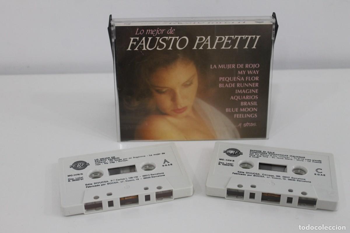 Old Cassettes: LO MEJOR DE FAUSTO PAPETTI DOBLE CASETE