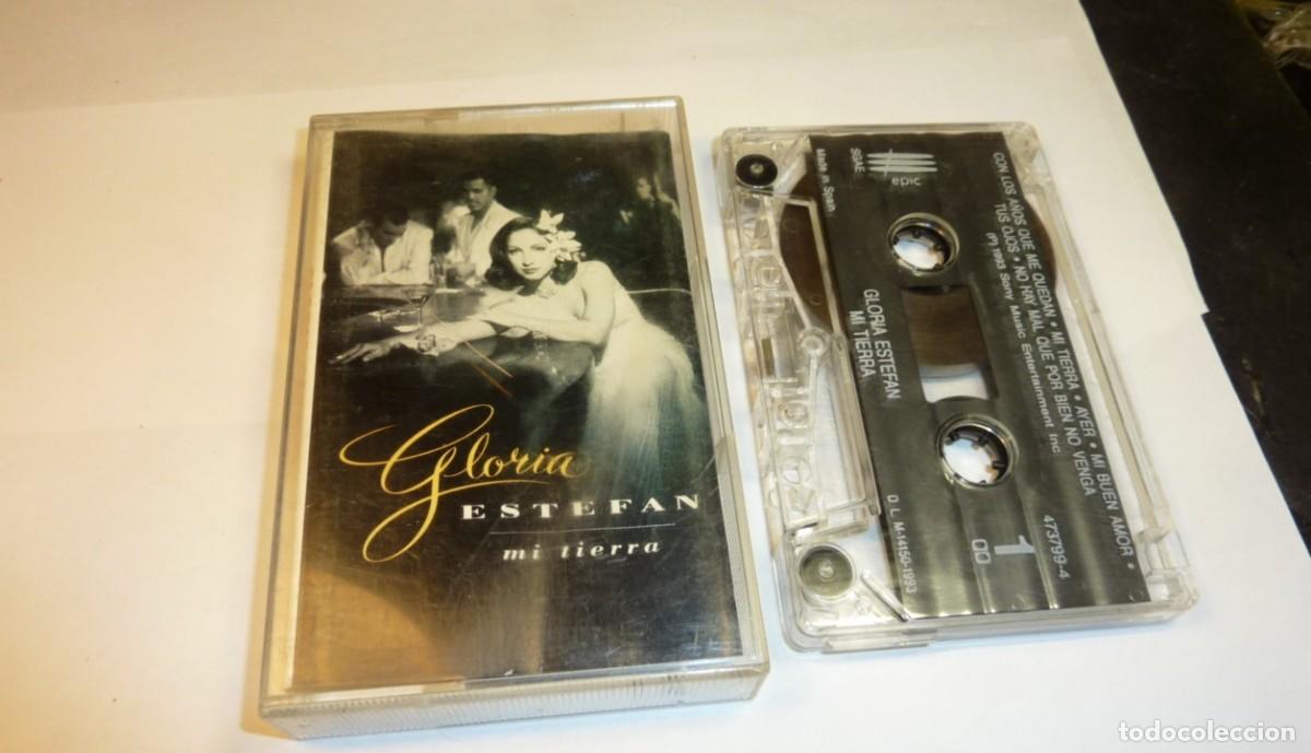 Casetes antiguos: GLORIA ESTEFAN // MI TIERRA // 1993 // CASETE